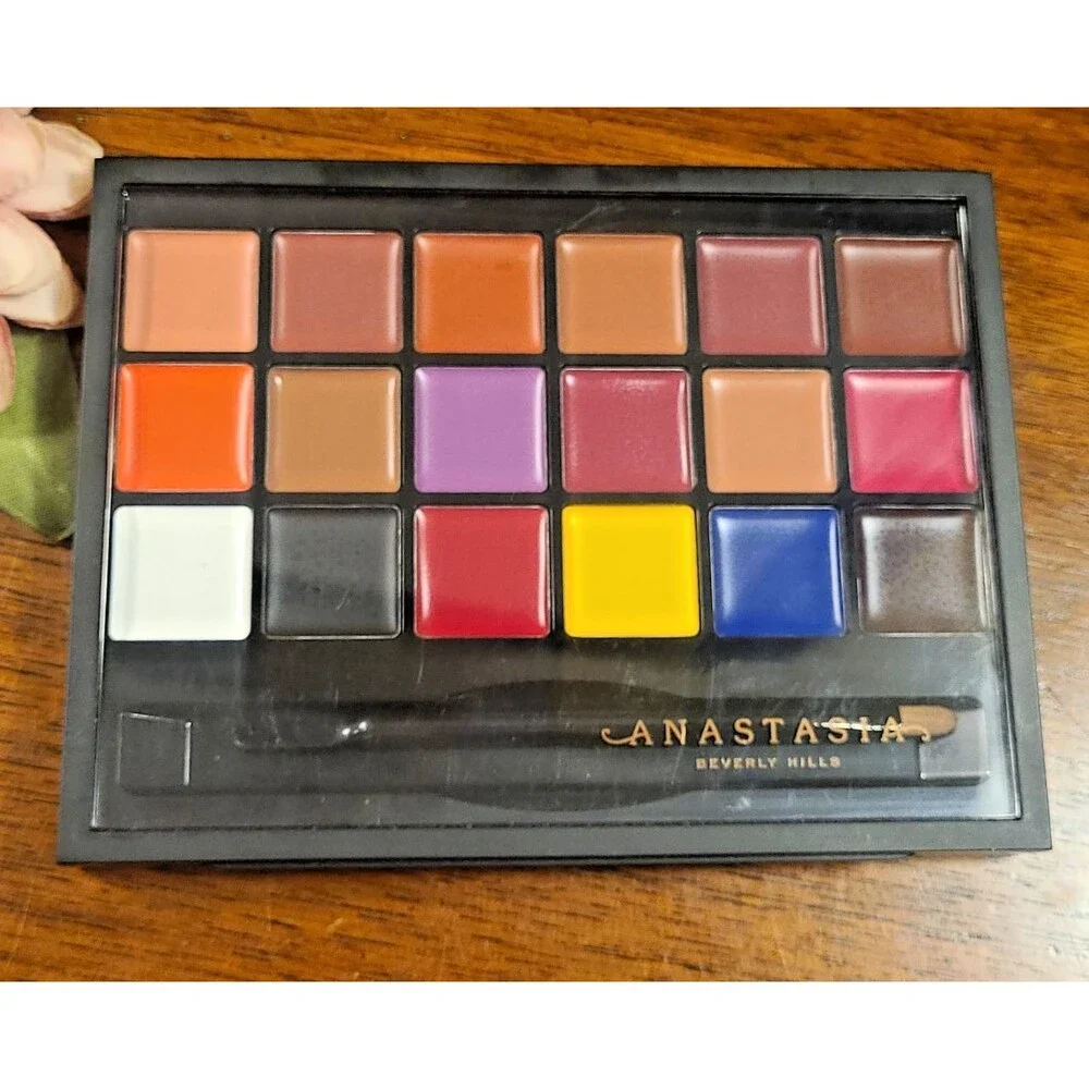 Anastasia LIP PALETTE VOL 1  with Brush NO MIXING PLATE Volume 1 Beverly Hills